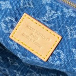 Louis Vuitton OnTheGo PM M14633 Denim Canvas Replica Handbag