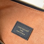 Louis Vuitton Low Key Cookie Medium Handbag – Black Apricot Brown – MB163C Chip