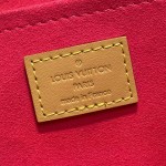 Louis Vuitton M95216 Pink Purple & Denim Blue Vintage Denim Baguette Bag