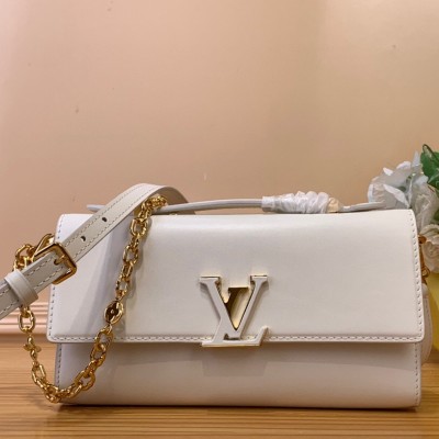 Louis Vuitton - Wallet On Chain Capucines Handbag M12265 White