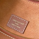 Louis Vuitton Low Key Cookie Medium Handbag – Black Apricot Brown – MB163C Chip