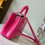 Louis Vuitton Capucines BB M92173 Light Plum Pink Taurillon Leather Handbag