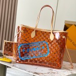 Louis Vuitton Neverfull GM Monogram Transparent PVC M14488 Replica