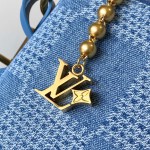 Replica Louis Vuitton Vagabond Hobo N00202 Denim – Premium MB163c Version