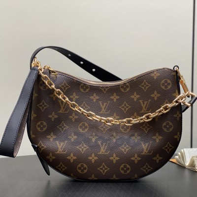 Louis Vuitton - Cookie BB Monogram Canvas Chain Bag M15056 Trendy Crescent Shoulder Bag