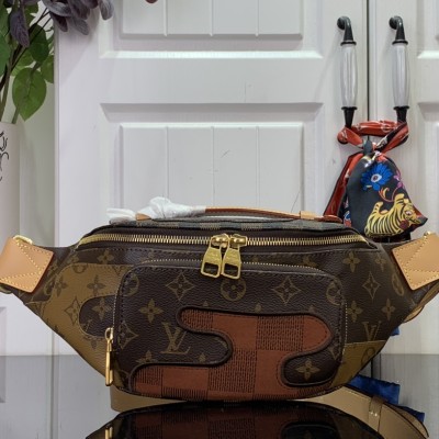 Louis Vuitton - Rush Bumbag M15271 Multicolor Monogram Canvas with Damier & Monogram Reverse Patches