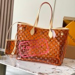 Louis Vuitton Neverfull GM Monogram PVC M14500 Transparent Handbag