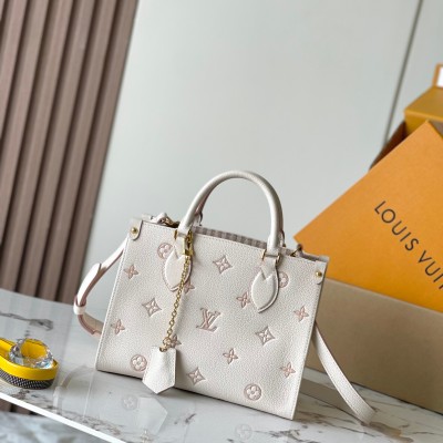 Louis Vuitton - On The Go PM Handbag M14403 Premium MB163c Chip Version with Original Leather