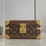Louis Vuitton M20292 Jewelry Trunk Monogram Pink Interior