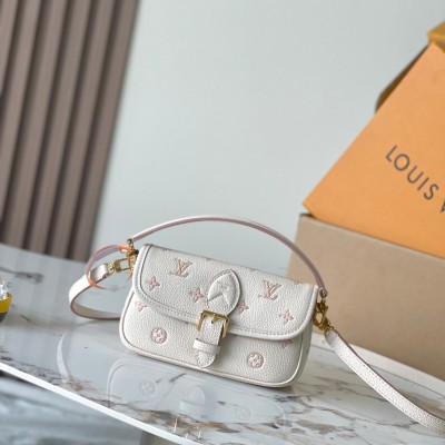 Louis Vuitton – Nano Diane M13642  Premium MB163c Chip Original Cowhide Leather