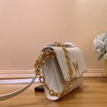 Louis Vuitton Wallet On Chain Capucines M12265 White Replica