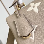 Louis Vuitton Madeleine MM Handbag M46041 Black Monogram Empreinte Replica