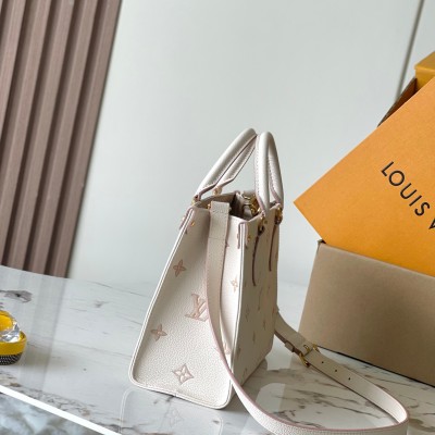 Louis Vuitton - On The Go PM Handbag M14403 Premium MB163c Chip Version with Original Leather
