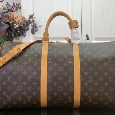 Louis Vuitton - Keepall Cargo 50 M14735 Monogram Archive Series Vintage PVC Travel Bag 