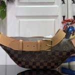 Louis Vuitton Rush Bumbag M15271 Multicolor Monogram with Damier Patches