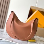 Louis Vuitton Low Key Cookie Medium Handbag – Black Apricot Brown – MB163C Chip