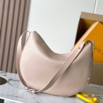 Louis Vuitton Low Key Cookie Medium Handbag – Black Apricot Brown – MB163C Chip