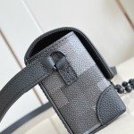Louis Vuitton Steamer Mini M14923 – Damoflage Black Coated Canvas