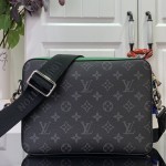 Louis Vuitton Trio Messenger Bag M26052 Black/Green Replica