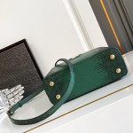Louis Vuitton Capucines Green Lizard Replica Handbag M98156 M98177