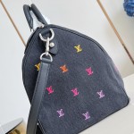 Louis Vuitton Speedy 40 Bandoulière M14136 LV Blason Denim Replica – ModernTimeHandbag