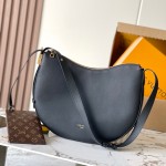 Louis Vuitton Low Key Cookie Medium Handbag – Black Apricot Brown – MB163C Chip