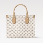 Louis Vuitton Onthego PM Handbag Dune Beige M15138
