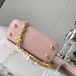 Louis Vuitton Capucines BB Grapefruit Powder Handbag Custom M20844 M20845