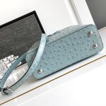 Louis Vuitton Capucines BB Light Blue Taurillon Leather Handbag M24713 M24714