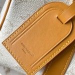 Louis Vuitton Keepall Bandoulière 25 Handbag M15706 White – MB163c Chip