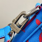 Louis Vuitton Danube PM Crossbody Bag M14685 Blue Monogram Glow – Men’s Replica