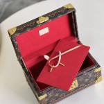 Louis Vuitton M20292 Jewelry Trunk Monogram Pink Interior