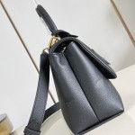 Louis Vuitton Madeleine MM Handbag M46041 Black Monogram Empreinte Replica