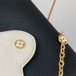 Louis Vuitton Capucines BB Black and Grey Handbag Custom M20844 M20845