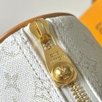 Louis Vuitton Keepall Bandoulière 25 Handbag M15706 White – MB163c Chip