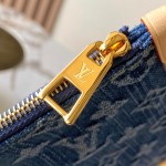 Replica Louis Vuitton Neverfull MM M13192 Denim Trim with MB163c Chip