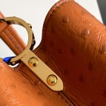 Brown Dynamic Chip Premium Leather Replica Handbag M24714