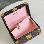 Louis Vuitton M20292 Jewelry Trunk Monogram Pink Interior