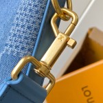 Replica Louis Vuitton Vagabond Hobo N00202 Denim – Premium MB163c Version