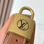 Louis Vuitton Low Key Cookie Medium Handbag – Black Apricot Brown – MB163C Chip