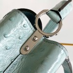 Louis Vuitton Capucines BB Light Blue Taurillon Leather Handbag M24713 M24714