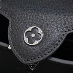Louis Vuitton Capucines Mini N85513 Black Python Leather Handbag