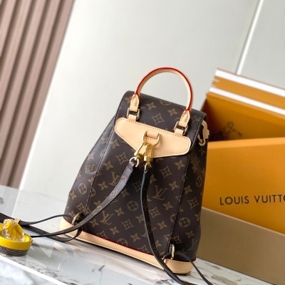 Louis Vuitton - Montsouris Mini Backpack M11198 / M11199 Monogram (MB Original)