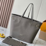 Louis Vuitton Neverfull Inside Out Medium Bag M12063 Elephant Gray