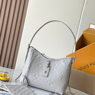 Louis Vuitton - CarryAll Small Bag M12917 Taro Cream 163C MB Chip Edition