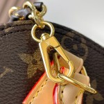 Louis Vuitton Alma Mini Handbag M25529 Monogram / M14933 Ivory White – Premium MB163c Chip