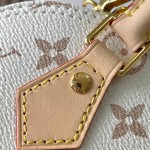Louis Vuitton Alma Mini Handbag M25529 Monogram / M14933 Ivory White – Premium MB163c Chip