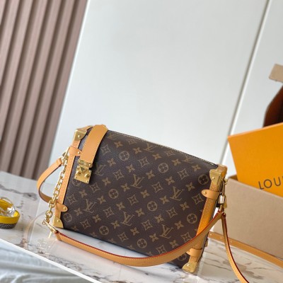 Louis Vuitton - Side Trunk Large Handbag M14513 Premium MB163c Chip Original Material