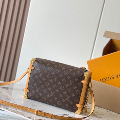 Louis Vuitton - Side Trunk Large Handbag M14513 Premium MB163c Chip Original Material