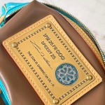 Louis Vuitton Speedy P9 Bandouliere 25 Handbag M11562 Windy Purple & M11561 Lake Blue with A-grade Full Steel Hardware (9.84 x 5.91 x 5.91 inches)